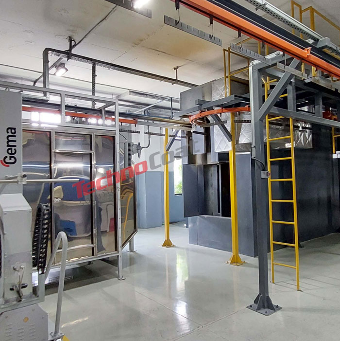 Powder Coating Plant Manufacturers in Pune by Technocoat Solution India Pvt. Ltd.